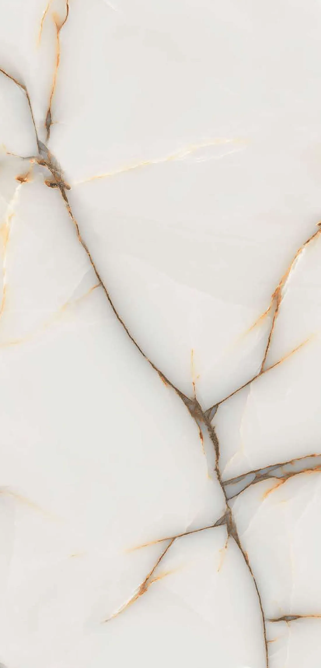 Crackle Onyx — white 600x1200 mm glossy vitrified tile