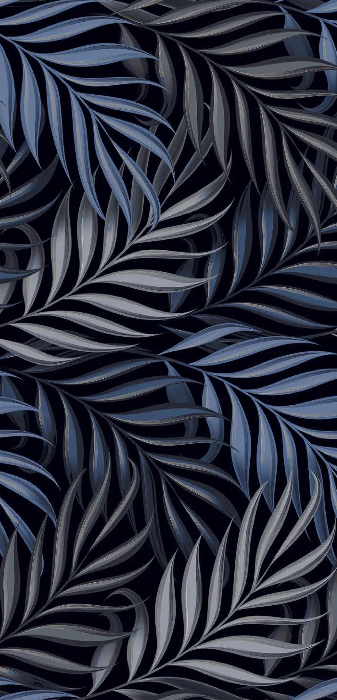 Fine Blue — blue 600x1200 mm high glossy vitrified tile