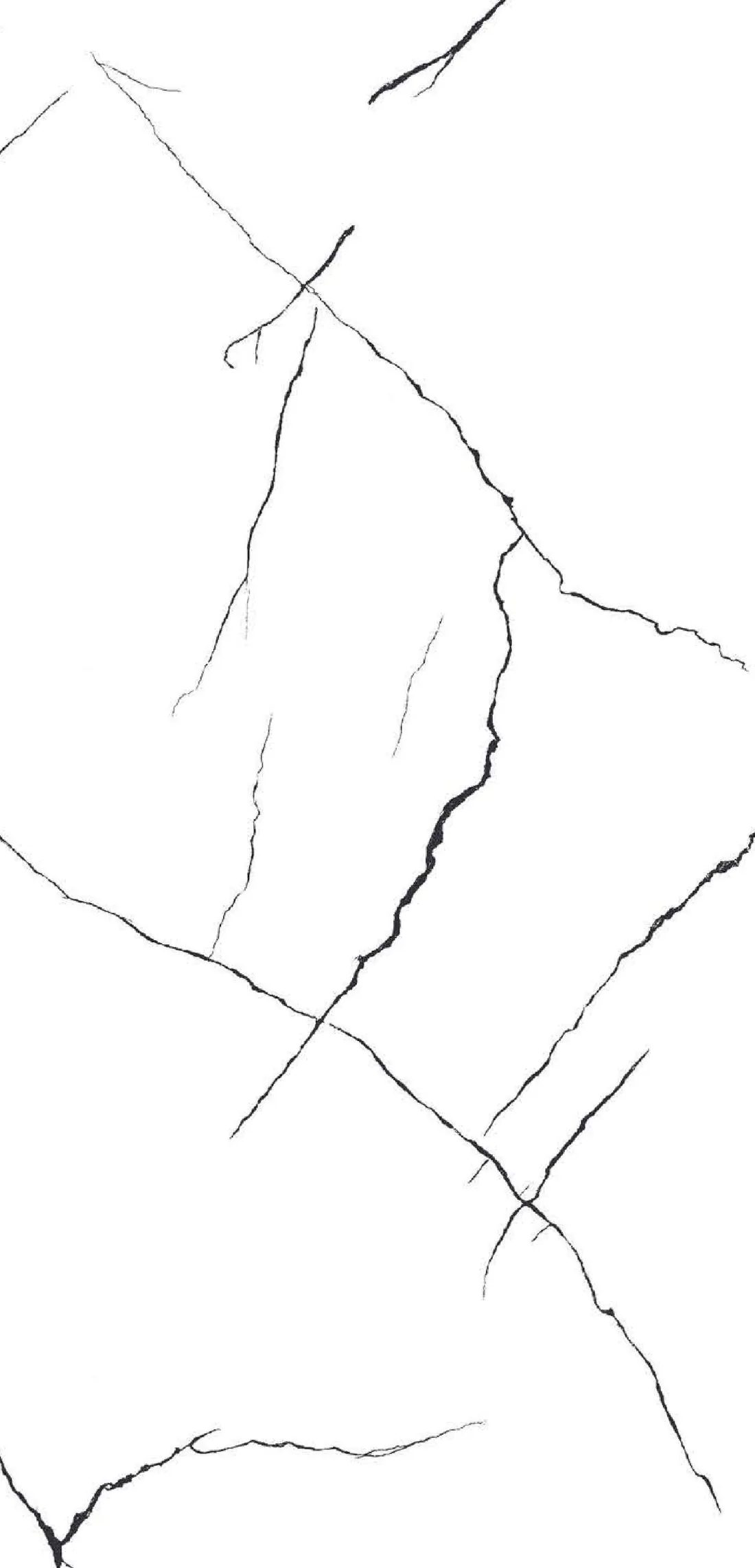 Ice White — white 600x1200 mm glossy vitrified tile