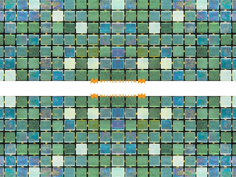 Mosaic Tile — green tile at Jaipur Tiles & Granites