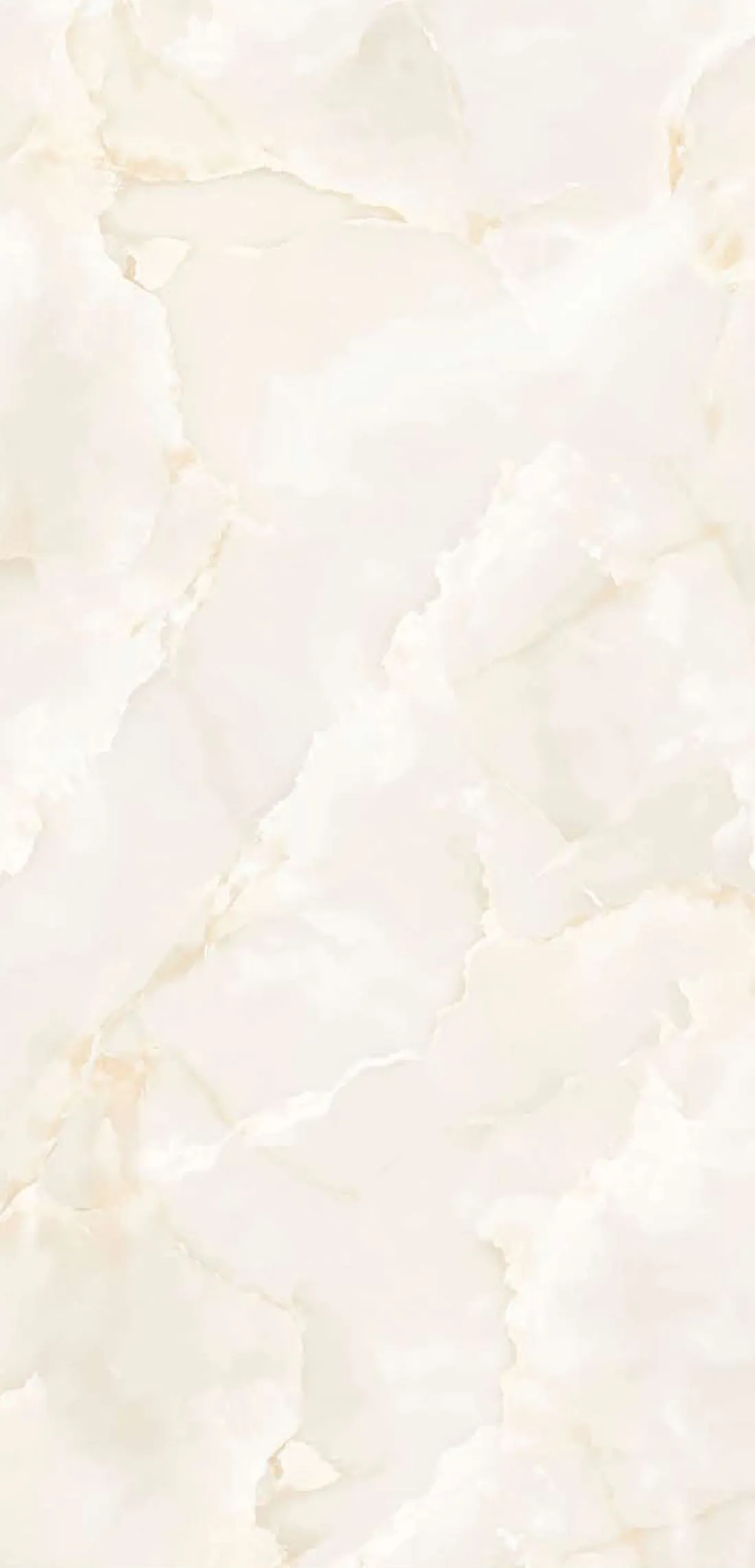 Onyx White — white 600x1200 mm glossy vitrified tile
